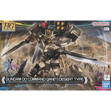 HGGBM 1/144 GUNDAM 00 COMMAND QAN[T] DESERT TYPE