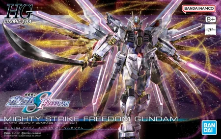 HGCE 1/144 MIGHTY STRIKE FREEDOM