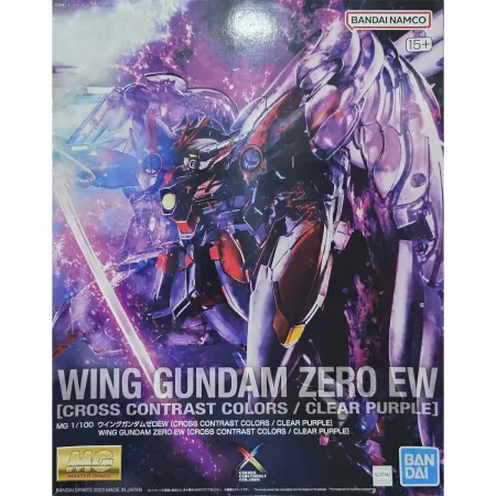 MG 1/100 WING GUNDAM ZERO EW - CROSS CONTRAST / CLEAR PURPLE