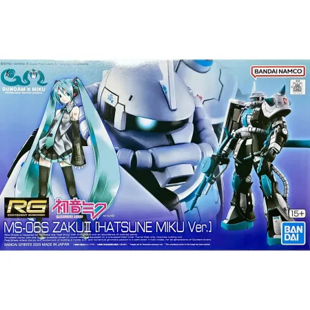 RG 1/144 MS-06S ZAKU II [HATSUNE MIKU Ver.]