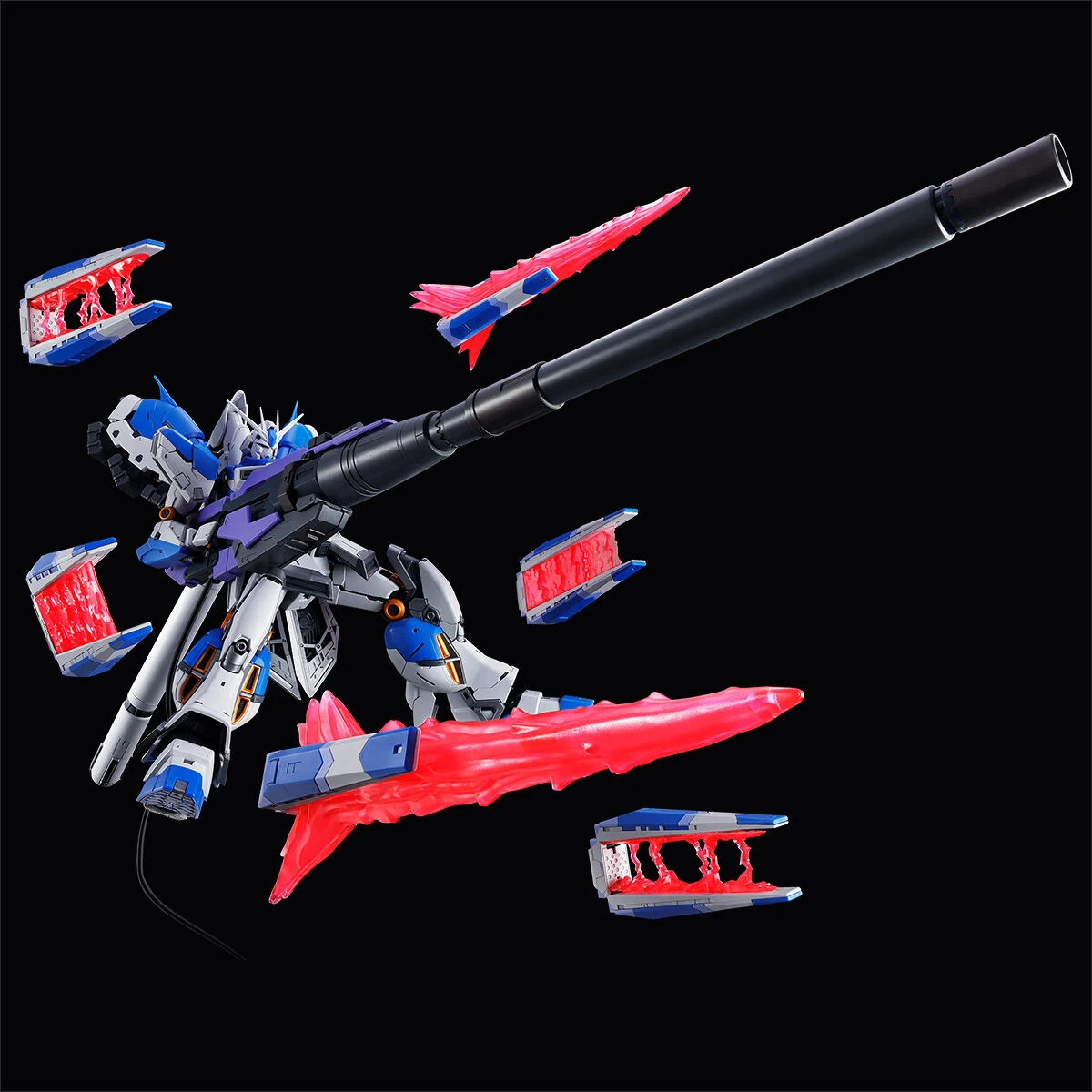 p-bandai rg hi nu gundam hyper mega bazooka launcher (8)