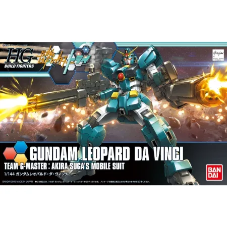 HGBF 1/144 GT-9600-DV Gundam Leopard da Vinci