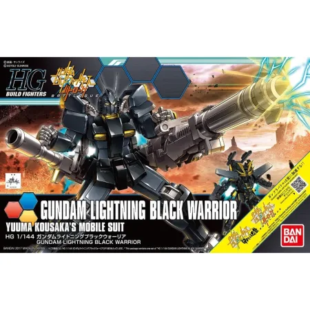 HGBF 1/144 PF-73-3BL Gundam Lightning Black Warrior