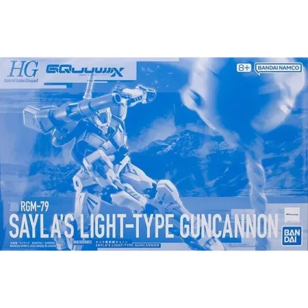 HGGQ 1/144 RGM-79 SAYLA's LIGHT-TYPE GUNCANNON