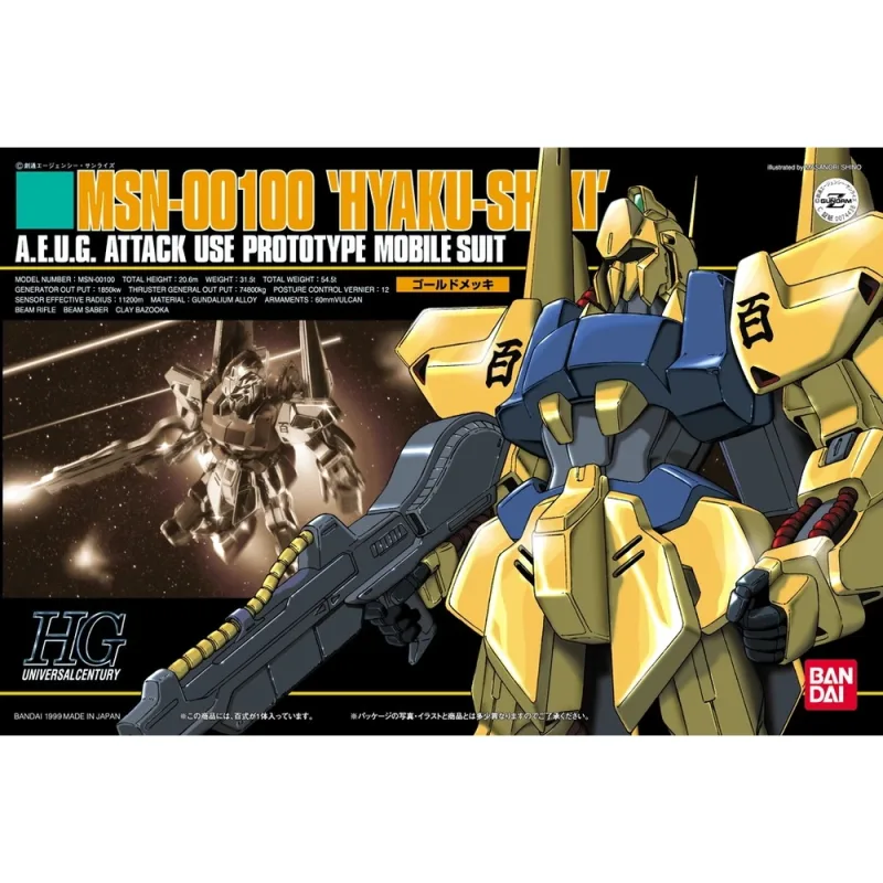 HGUC 1/144 MSN-00100 Hyaku Shiki (1999) - Con Cá Gunpla