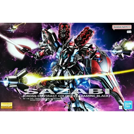 MG 1/100 MSN-04 Sazabi Ver.Ka – Cross Contrast Colors / Gloaming Black