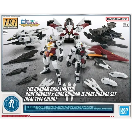 HGBD 1/144 Core Gundam & Core Gundam II Core Change Set [Real Type Color]