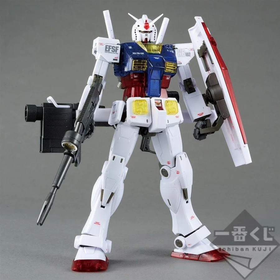 MG RX-78-2 Gundam - Gundam The Origin Ver. - Solid Clear Ichiban Kuji Prize A 2