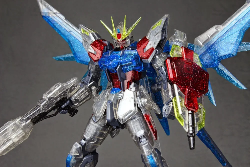 MG Build Strike Gundam Full Package (Plavsky Particle Clear ver.) 2