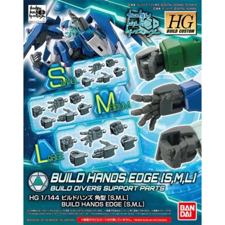 HGBC 1/144 Build Hands Edge