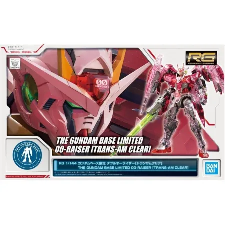 RG 1/144 00 Raiser - Trans-Am Clear / The Gundam Base Limited