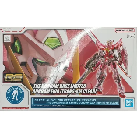 RG 1/144 GN-001 Gundam Exia (Trans-Am Mode) (Clear ver)/The Gundam Base Exclusive
