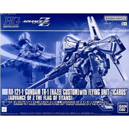 HGUC 1/144 GUNDAM TR-1 [HAZEL CUSTOM] with FLYING UNIT “ICARUS"(ADVANCE OF Z - THE FLAG OF TITANS)