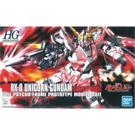 HGUC 1/144 RX-0 Unicorn Gundam (Destroy Mode)