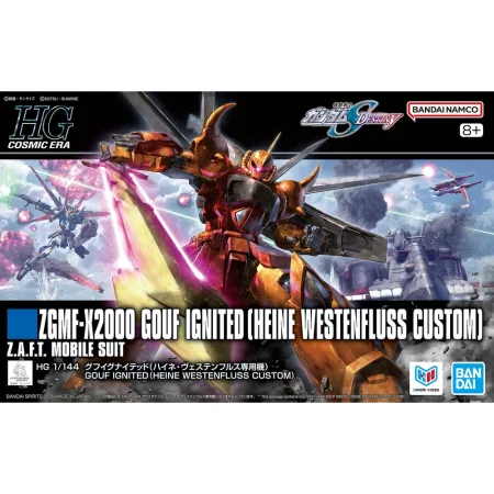 HGCE 1/144 GOUF Ignited (Heine Westenfluss Custom)