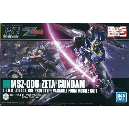 HGUC 1/144 Zeta Gundam (2017 Ver.)